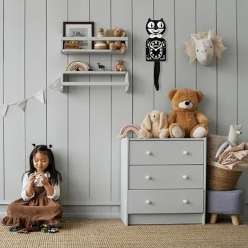 Kit-Cat Klock Classic Black - Timeless Joy for All Ages