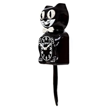 Kit-Cat Klock Classic Black - Timeless Joy for All Ages