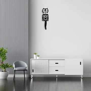 Kit-Cat Klock Classic Black - Timeless Joy for All Ages