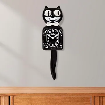 Kit-Cat Klock Classic Black - Timeless Joy for All Ages