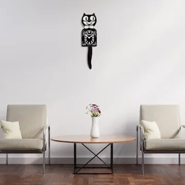 Kit-Cat Klock Classic Black - Timeless Joy for All Ages