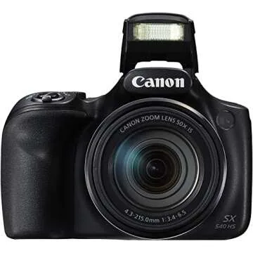 Ca-non PowerShot SX540 HS Camera - 50x Zoom, Wi-Fi & HD Video