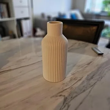 Elegant White Ceramic Flower Vase for Modern Homes