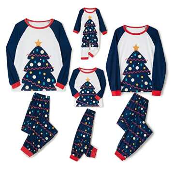 WephuPSho Family Christmas Matching Pajamas Set