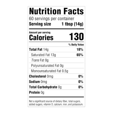 Organic Refined Coconut Oil 30 Fl Oz Amazon Fresh