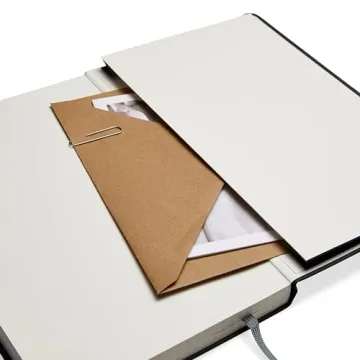 Amazon Basics Classic Grid Notebook - 240 Pages Hardcover