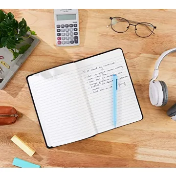 Amazon Basics Classic Grid Notebook - 240 Pages Hardcover