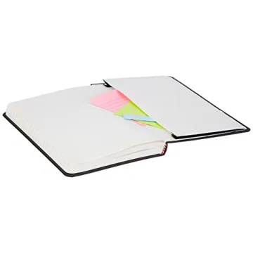 Amazon Basics Classic Grid Notebook - 240 Pages Hardcover