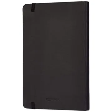 Amazon Basics Classic Grid Notebook - 240 Pages Hardcover