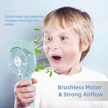 Handheld Misting Fan with 55ml Water Tank for Summer