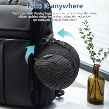 Proglobe Ergonomic Travel Neck Pillow with 360 Support