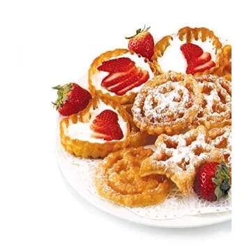 Norpro Rosette/Timbale, 7 Piece Set, Stainless Steel, One Size