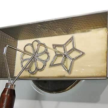 Norpro Rosette/Timbale, 7 Piece Set, Stainless Steel, One Size