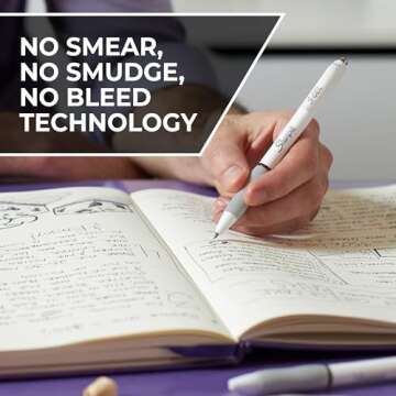 Sharpie S-Gel Pens, Fashion Barrel Gel Ink Pens, Pearl White Body, Medium Point Pens (0.7Mm), Writing Pens, Coloring Pens, Gel Pens For Journaling, Bold Jewel Color Assortment, 4 Count