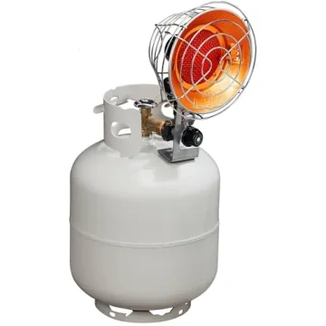 Avenger Infra-Red Tank Top Propane Heater - 15,000 BTU Efficient Heating Solution