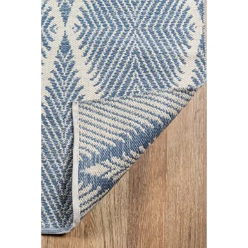 Erin Gates Hand Woven Area Rug for Indoor Outdoor Use