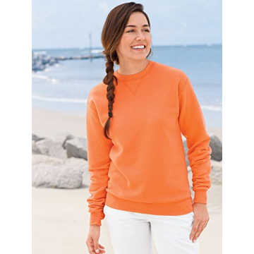 SofSpun® Crewneck Sweatshirt 2XL Black for All Comfort