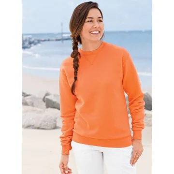 SofSpun® Crewneck Sweatshirt 2XL Black for All Comfort