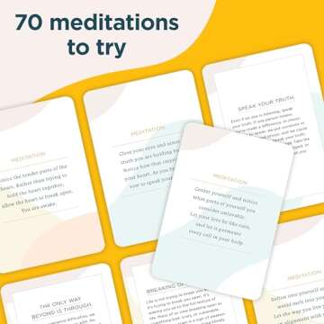 Meditation Cards for Self-Love: Practices for Healing, Acceptance, and Joy
