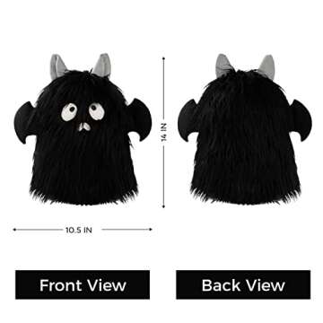 Ashler Halloween Ghost Pillows, Ghost Shaped Throw Pillow for Happy Halloween Decorative, Cute Spook...