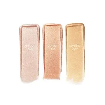 CLE Cosmetics Essence Moonlighter Cushion, Highlighter Makeup with Beauty Pearl Powder and Hydrating Essence for Healthy Blush or Glow on Face, Liquid Free and Travel Friendly (Apricot Tinge, 0.42oz)