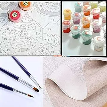 Gustav Klimt Paint by Number Kit for All Ages