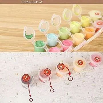 Gustav Klimt Paint by Number Kit for All Ages