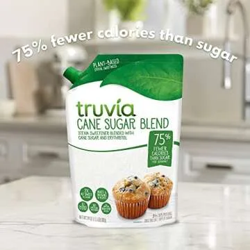 Truvia Cane Sugar Blend - Natural Sweetener & Low-Calorie
