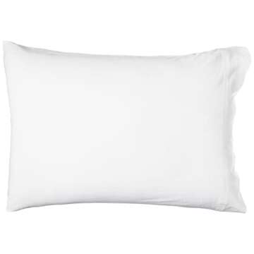 Brielle Home Jersey Knit Cotton Sheet Set - Breathable, Soft, T-Shirt Fabric - White, Queen