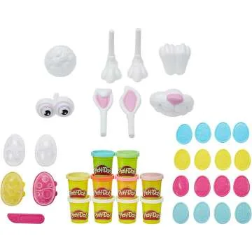 Play-Doh Easter Bunny Kit 25-Piece Bundle