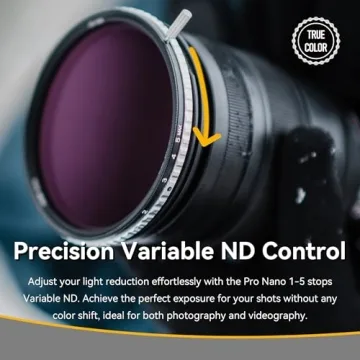 NiSi 82mm ND-Vario Filter for Vibrant Photography