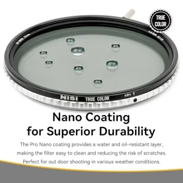 NiSi 82mm ND-Vario Filter for Vibrant Photography