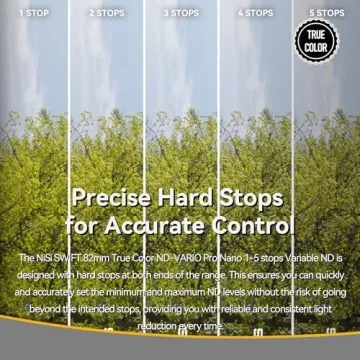 NiSi 82mm ND-Vario Filter for Vibrant Photography