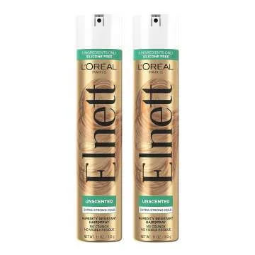 L'Oreal Elnett Satin Hairspray Unscented 11oz Pack 2