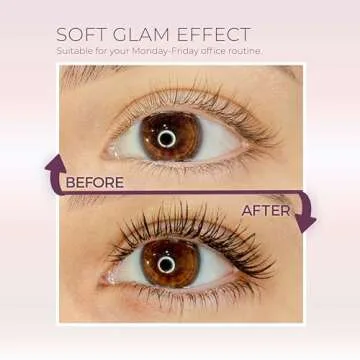 Blinc Amplified Tubing Mascara, Ultra-Longwearing Washable Mascara, Soft-Glam Volumizing, Lengthening and Defining Mascara, Gluten-Free and Cruelty-Free, Dark Brown, 9mL / 0.30 Fl. OZ