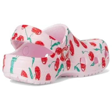 Crocs Kids Classic Clogs in Pink Milk for Toddlers