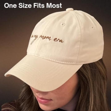 Stylish IN MY MOM ERA Hat for Modern Moms - Adjustable Design