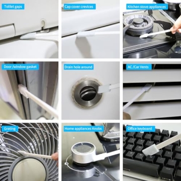 Essential Detail Cleaning Brush Set for Home & Vehicle Use