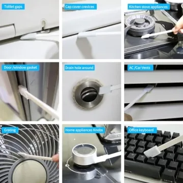 Essential Detail Cleaning Brush Set for Home & Vehicle Use