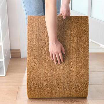 Funny Coir Doormat for Key and Wallet Reminder