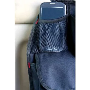 Yupbizauto Brand TB168 Car Auto Front or Back Seat Organizer Holder Multi-Pocket Travel Storage Bag Black Color