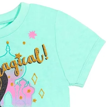 Disney Princess Jasmine Big Girls T-Shirt and Shorts Set