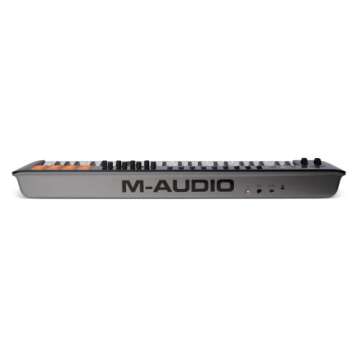 M Audio Oxygen 49 IV | 49 Key USB/MIDI Keyboard With 8 Trigger Pads & A Full Consignment of Producti...