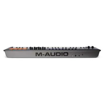 M Audio Oxygen 49 IV | 49 Key USB/MIDI Keyboard With 8 Trigger Pads & A Full Consignment of Producti...