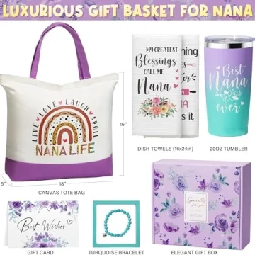 Gifts for Grandmothers: Tote Bag & Tumbler Set