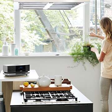 Bose Wave SoundTouch Music System IV, Works with Alexa, Platinum Silver - 738031-1310