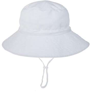 MaxNova UPF 50+ Baby Sun Hat for Toddlers 6-12 Months