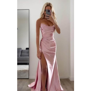 Elegant Strapless Mermaid Bridesmaid Dress for Any Occasion