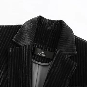 Elegant YUNCLOS Velvet Blazer for Women - Stylish Fit