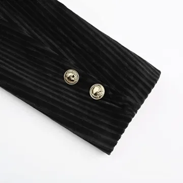 Elegant YUNCLOS Velvet Blazer for Women - Stylish Fit